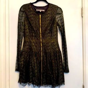 Rachel Rachel Zoe mini long sleeve lace dress